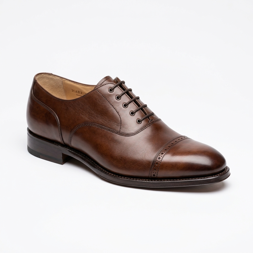 Classic Brown Leather Oxford